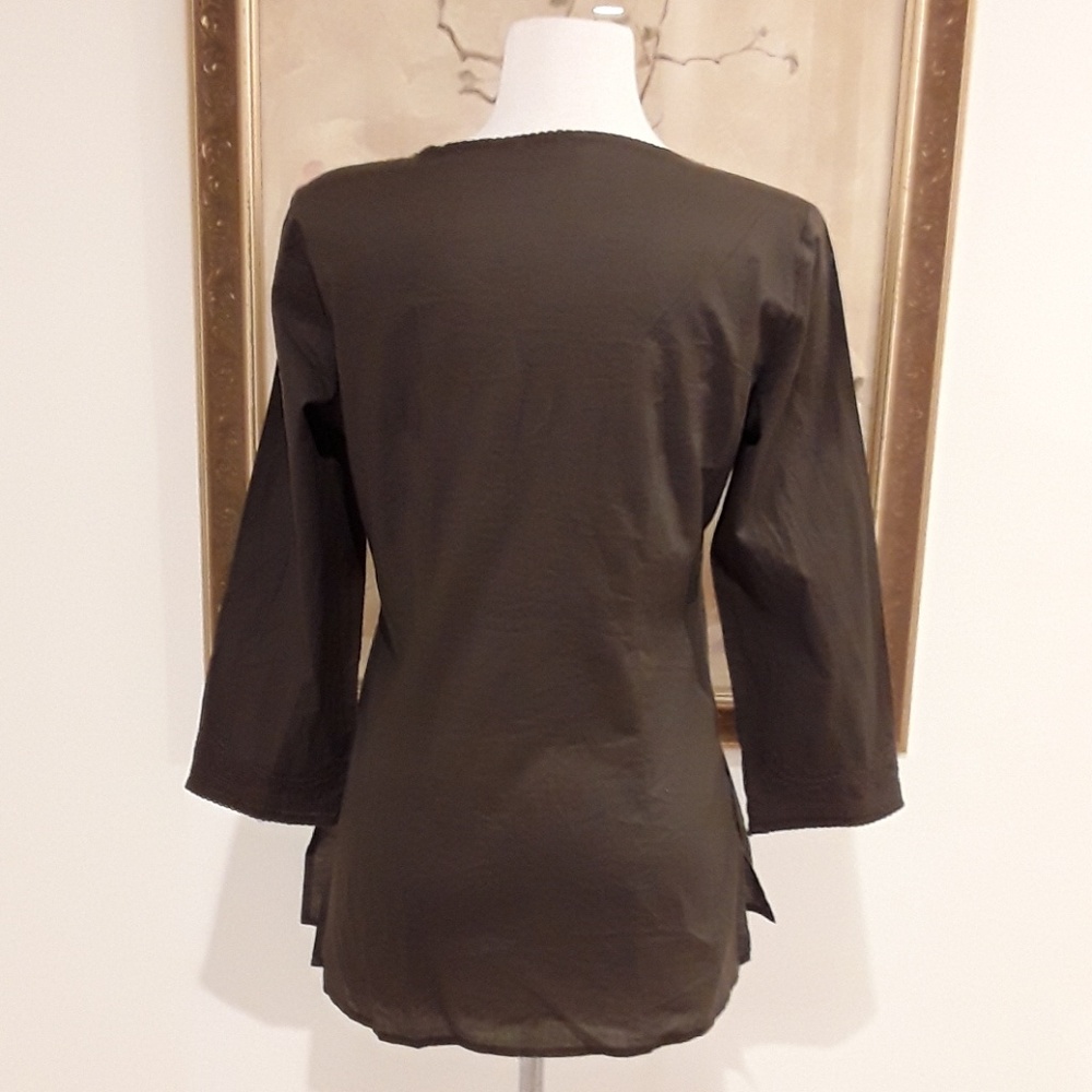 New York & Co. Embellidhed Tunic Top - Picture 4 of 5